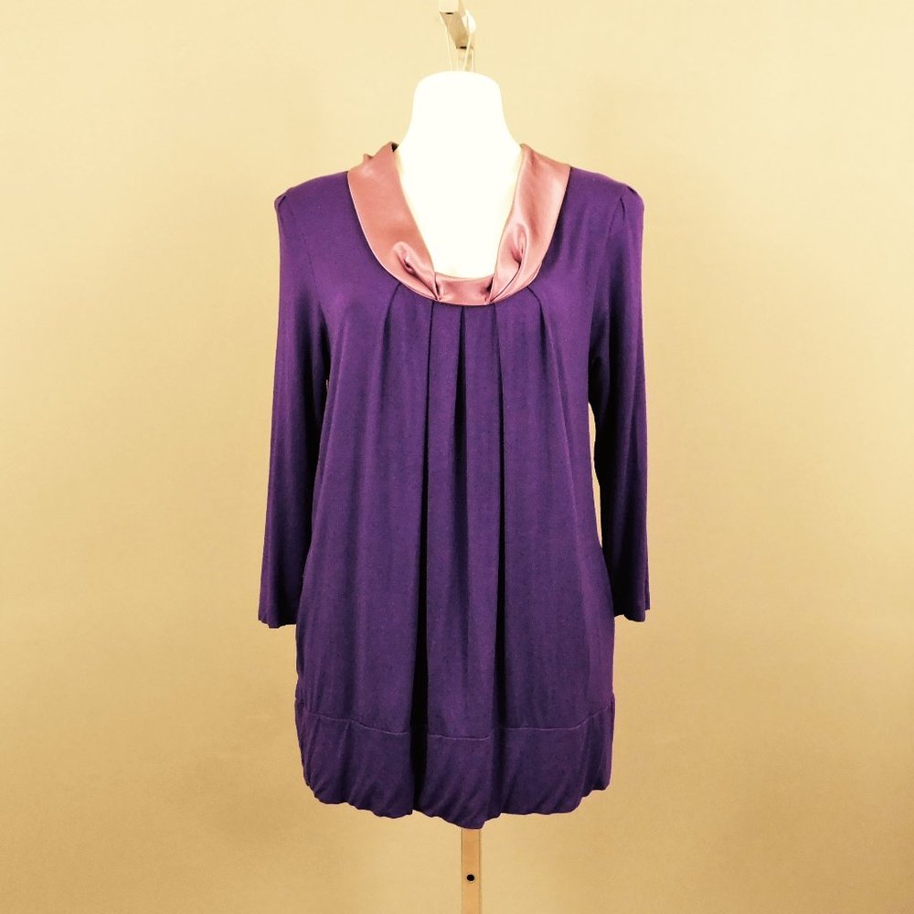 Simply Chloe Dao Women‎ Shirt Purple M